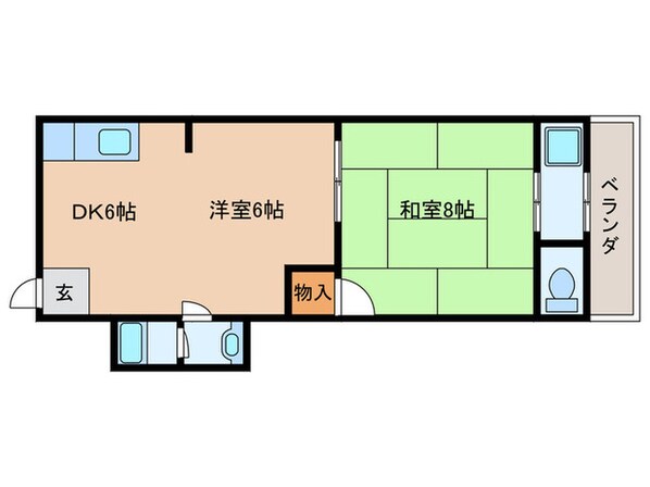 葵マンションの物件間取画像